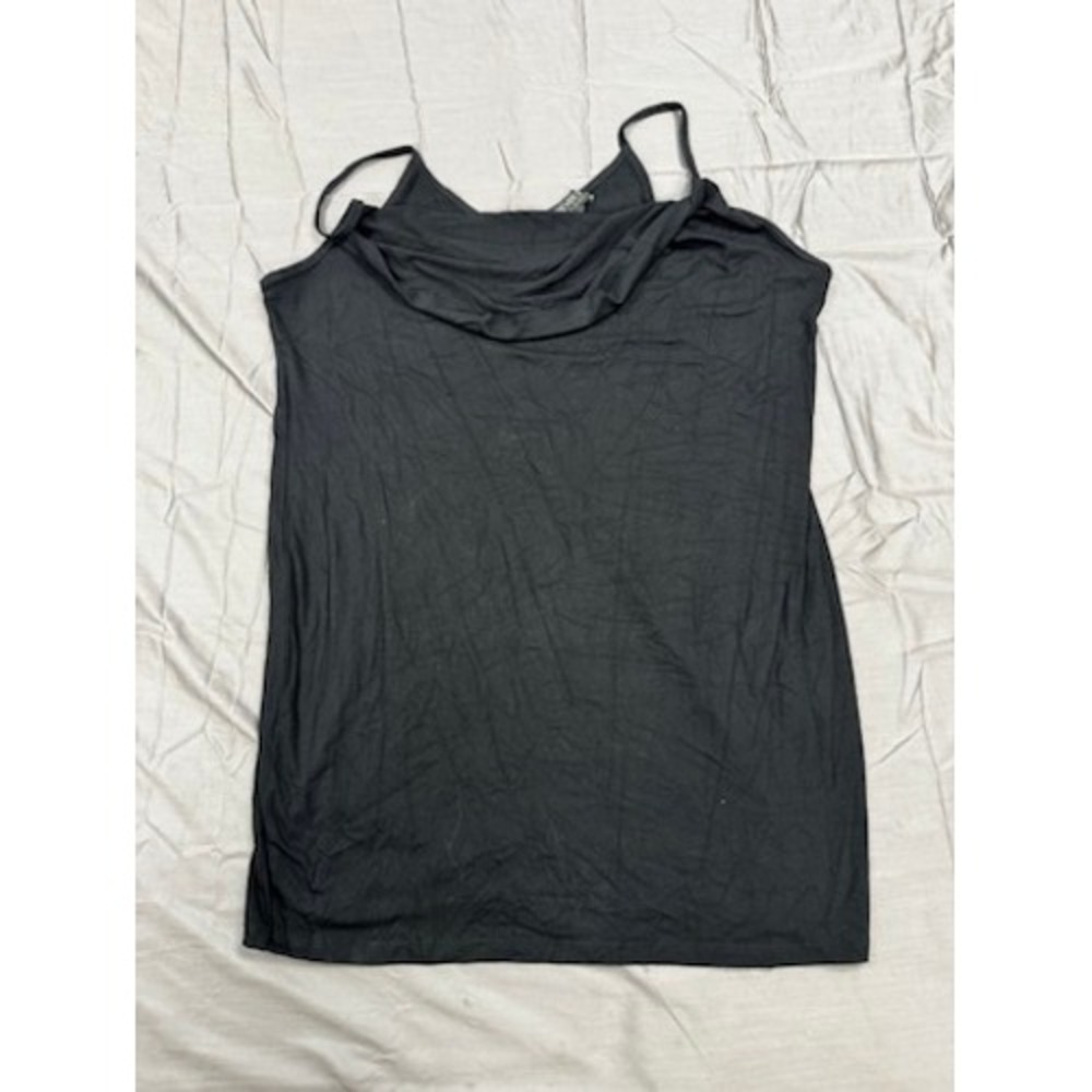Forever 21 Plus Sizes Black Cowl Neck Cami Spaghetti Strap Tank Top 3X